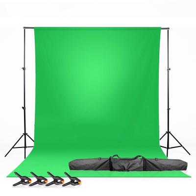 China Good Quality FOTOOWORX 2.6 x 3m Background Stand Support Photo Studio Visual Light with Carry Bag Clamp for sale