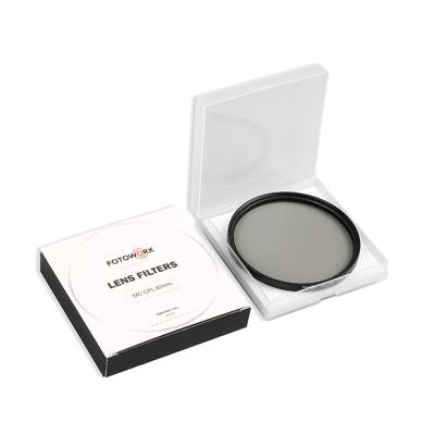 China FOTOWORX 82mm MC Polarizing Filter Waterproof Full Filter Camera Lens Waterproof Filter for Landscape Photography for sale