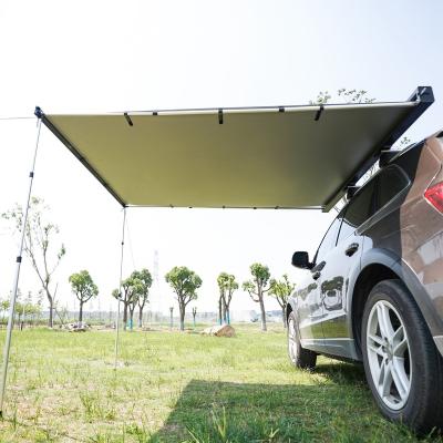 China 100% waterproof & Yescampro Offroad UV Resistant Shade Privacy Self Propelled Tour Car Roof Side Tent 4x4 4wd Outdoor Retractable Camping for sale