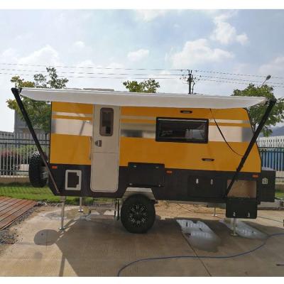 China Cheap aluminum alloy home use motorhomes sunshade caravan rollout rv tent for sale