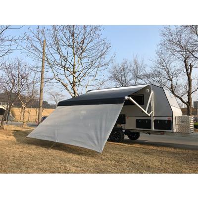 China UV resistance rv caravan tent sun shade privacy screen for trailer camping uv sunblocker for sale