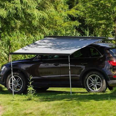 China Wareda Car Side Roof Case Car Side Tent Aluminum Retractable Offroad Camper Tent 4wd UV-resistantm Waterproof Car Side Tent for sale