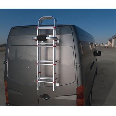 China Aluminum Caravan RV Motorhome Camper Ladder For Caravan Folding Step for sale