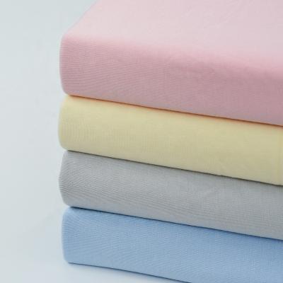 China 40s Pure Rayon Cotton Fabric Super Comfortable Knitted Baby Elastic Fabric for sale