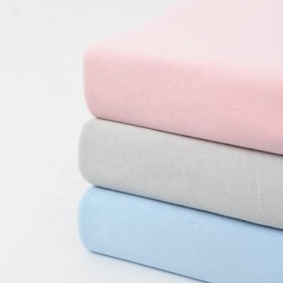 China Wicking 40s Feeling Cool Bamboo Cotton Cloth Baby Elastic Knitted High Quality Soft Comfortable Cloth for sale