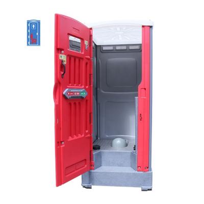 China Foot Pump Flush With Hand Sink Inside Custom Mobile Toilet Unit Portable Toilet For Elder Camping Portable Plastic Toilet for sale