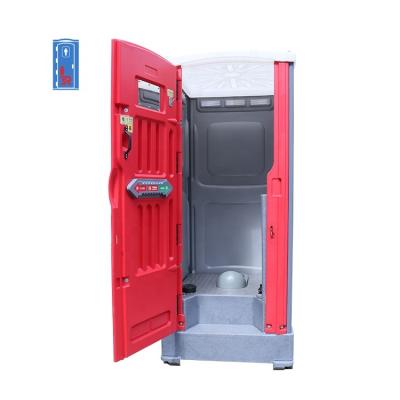 China Foot pump flow with hand washbasin inside outdoor public camping portable toilet mobile plastic outdoor portable toilet for sale