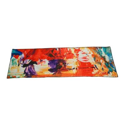 China Polyester Scarves Wholesale Multifunctional Head Scarf Women Wholesale for sale