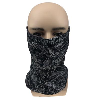 China Headwear Outdoor Sports Running Increasing Bandana Summer Use Bandana Women Men Summer Face Cover Ear Tube Scarf Ice Silk Neck Scarf Ice Silk Cuff Hanging Hanging Bandana for sale