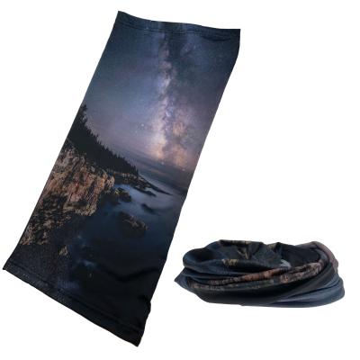 China Multifunctional 100% Polyester Microfiber Designer Tubular Sublimation Printing Infinity Magic Seamless Scarf Custom Print for sale