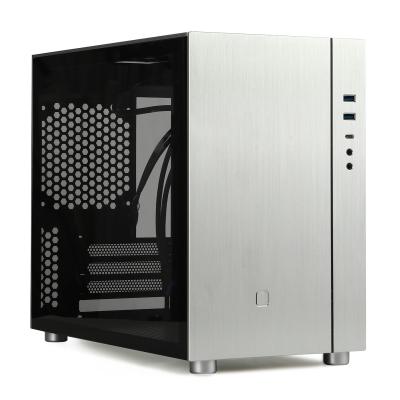 China MATX 354mm Length PC Aluminum Case for office for sale