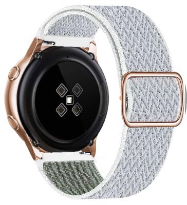 China Breathable 20mm 22mm band for amazfit bit gts active solo nylon watch 46mm gear s3 frontier buckle strap 2 44mm samsung galaxy watch 3 gtr for sale