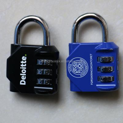 China CH-603 Gym 3 Dial Combination 40mm Zinc Alloy Wholesale Padlock for sale