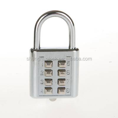 China CH-601 zinc alloy factory sale the lock button combination padlock for sale