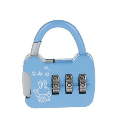 China Cute CH-13B Zinc Alloy Cartoon 3 Number CJSJ Security Brand Padlock for sale