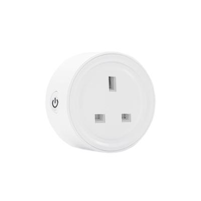 China UK Mini Switch Tuya ZigBee Smart Plug Residential/Multi-Purpose ZigBee Smart Socket Plug Directly Connected to Alexa Voice Control for sale