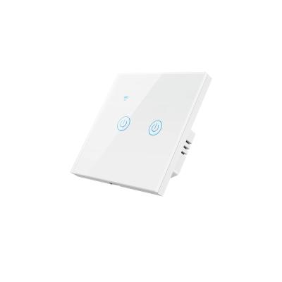 China Home/Office Hotel/Hospital EU Standard High End Smart Home App Life Way Wifi Wall Panel Light Key Smart Switch for sale