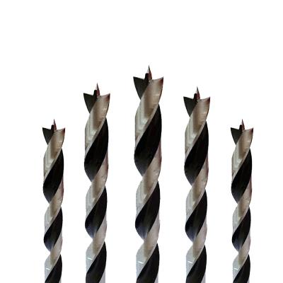 China Wood Drilling High Carbon Steel Half Ground Brad Point Wood Drill Bit For Precision Wood Drilling for sale