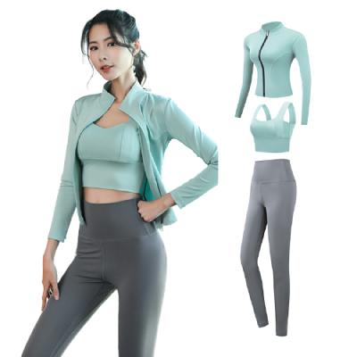 China Breathable Fitness Yoga Gym Wear Fitness Yoga Wear For Women Tight Gym Sport Swear for sale