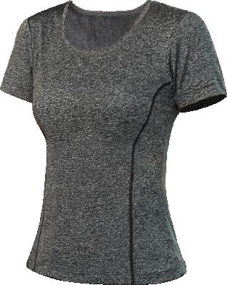 China Breathable Yoga T Shirts For Women Breast Elegant Women Fitness Shirt Yoga Wear for sale