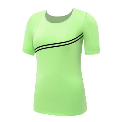 China Breathable Custom Sports Wears High Quality Women T Shirts T Shirt Sport Women for sale