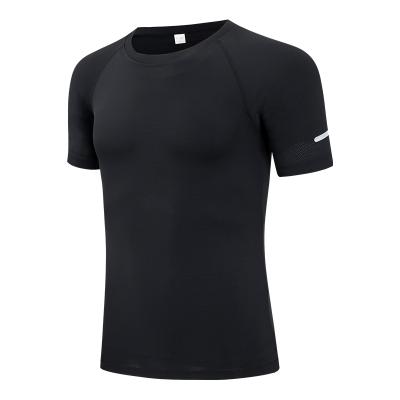 China High Quality Hot Selling T-shirt Men Breathable Sports Customized Sports T-shirt Mens Gym for sale