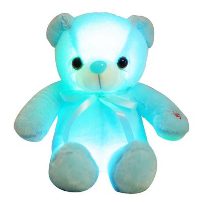 China 2021hot sale youth (15-35 years old) long hair soft cute home decor shine creative blue pink Teddy Bear gift for sale