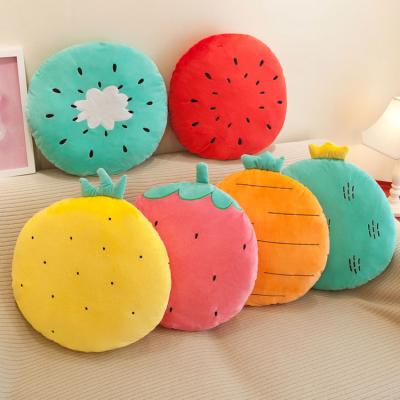 China Wholesale Creative Memory Fruit Cushion Cartoon Girl Birthday Gift Watermelon Cushion Pineapple Plush Toy Pillow for sale