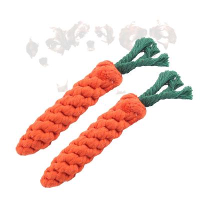 China 2021 Viable New Products Pet Molar Stick Cotton Rope Animal Bite Toy Food Safety Anti-bite Pet Supplies for sale