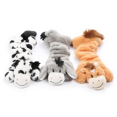 China New Viable Design Pony Plush Toy Down Wool Stuffed Doll Sofa Decoration Cat Dog Daily Pet Sleeping Toy for sale