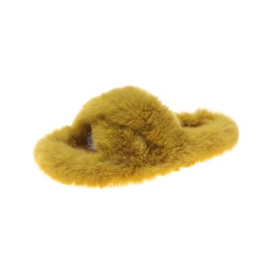 China Tiktok Plush Tide Fashion Hairy Hairy Slippers Female Home Goods China Houseware Slippers Wholesale With High Quality for sale