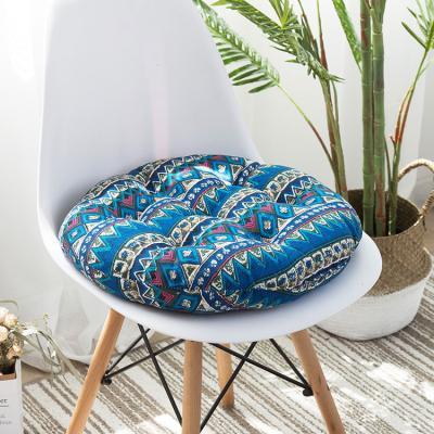 China Japanese style futon cushion round meditation cushion and massage factory wholesale raw fabric canvas for sale