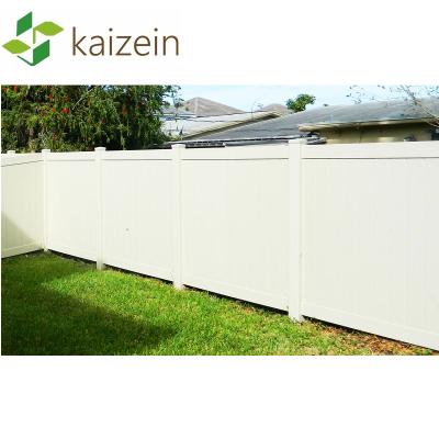 China Easily Assembled High Quality American Style Privacy Plastic PVC Vinyl FENCE for sale