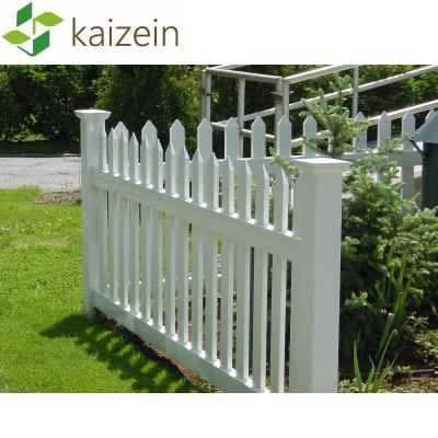 China Easily Assembled White Plastic Plastic PVC Vinyl Fence for sale