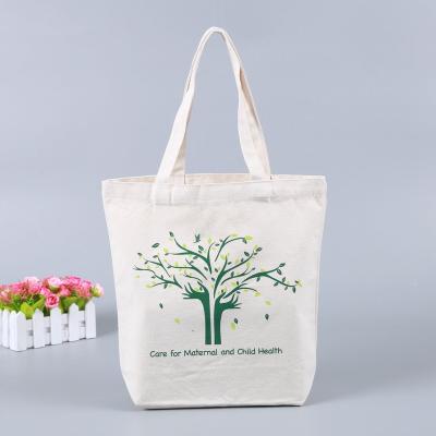 China Eco-friendly Printed Fashion Cotton Bag /Recyclable Standard Size Cotton Canvas Tote Bag/Cotton Shopping Bag for sale