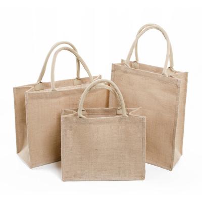 China Factory direct eco friendly jute bag supplier customized shopping bag for sale