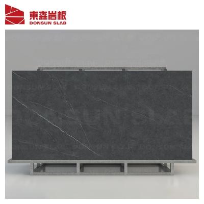 China High Performance And Elegant Selection Wide Dark Gray Porcelain Matte Slab For Floor And Wall Tile for sale