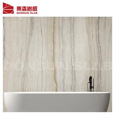 China Beautiful high-performance hotel use Chinese style sintered stone onyx pattern bathroom countertops for sale