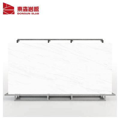 China High Performance New Design Large White Aristons Porcelain Veneer Slabs For Bathrooms Countertops for sale