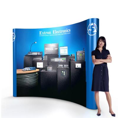 China Trade show 250 gsm knitted straight tension fabric display for event or product launch etc. for sale