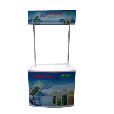 China For promotion super quality and hot sale easy display carry promotion table counter for sale