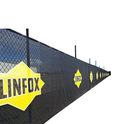 China Hanging Banner Fabric Polyester Mesh Fabric For Banner Use for sale