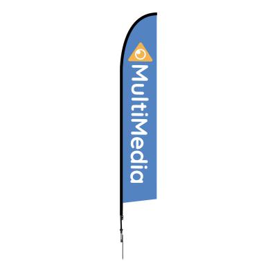 China FLY Advertising Banner Teardrop Custom Beach Flag for sale