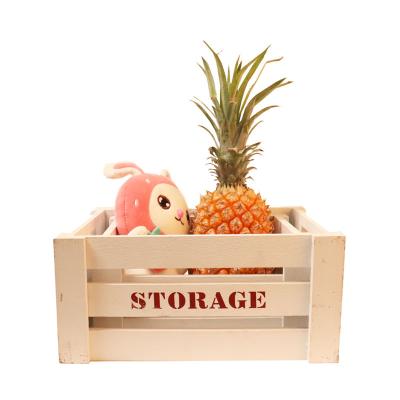 China Eco-friendly high quality durable using various stackable wooden handle crates for sale