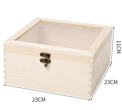 China Custom Wholesale China Jewelry Box Craft Wooden Gift Box Wooden Box for sale