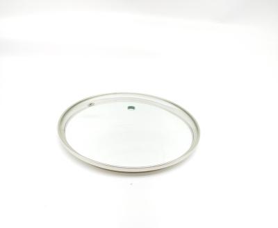 China Viable Hot Selling High Quality Cookware Parts Cooking Pot Glass Lid Tempered Glass Jar Lid for sale