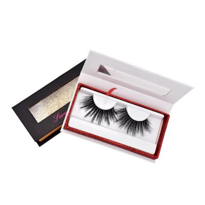 China Custom 25mm 5d 3d Thick Volume Seller China Silk Faux Mink Eyelashes For Ladies for sale