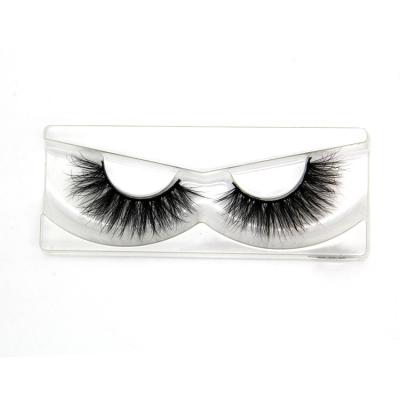 China Real natural factory long direct 3D mink eyelash 3D07 mink fur with lashbox packing for sale