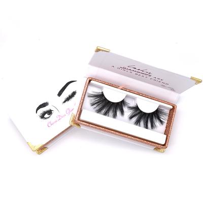 China Private label thick 3d lshes 25mm faux mink eyelashes for sale