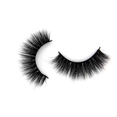 China Criss-Cross Mink Fur 3d lashes Beautiful 3d Hand Made Real Mink Fur False Eyelashes Luxury for sale